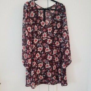 Forever 21 1X Floral Dress